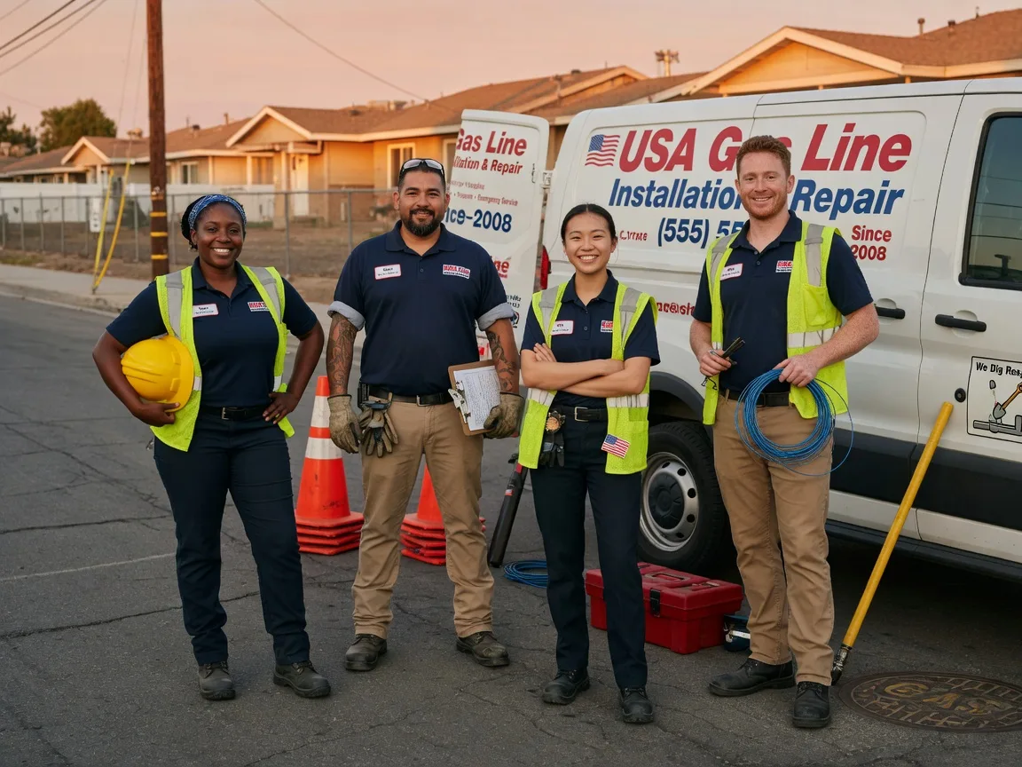 Gas Line Installation company in Wellington, KS